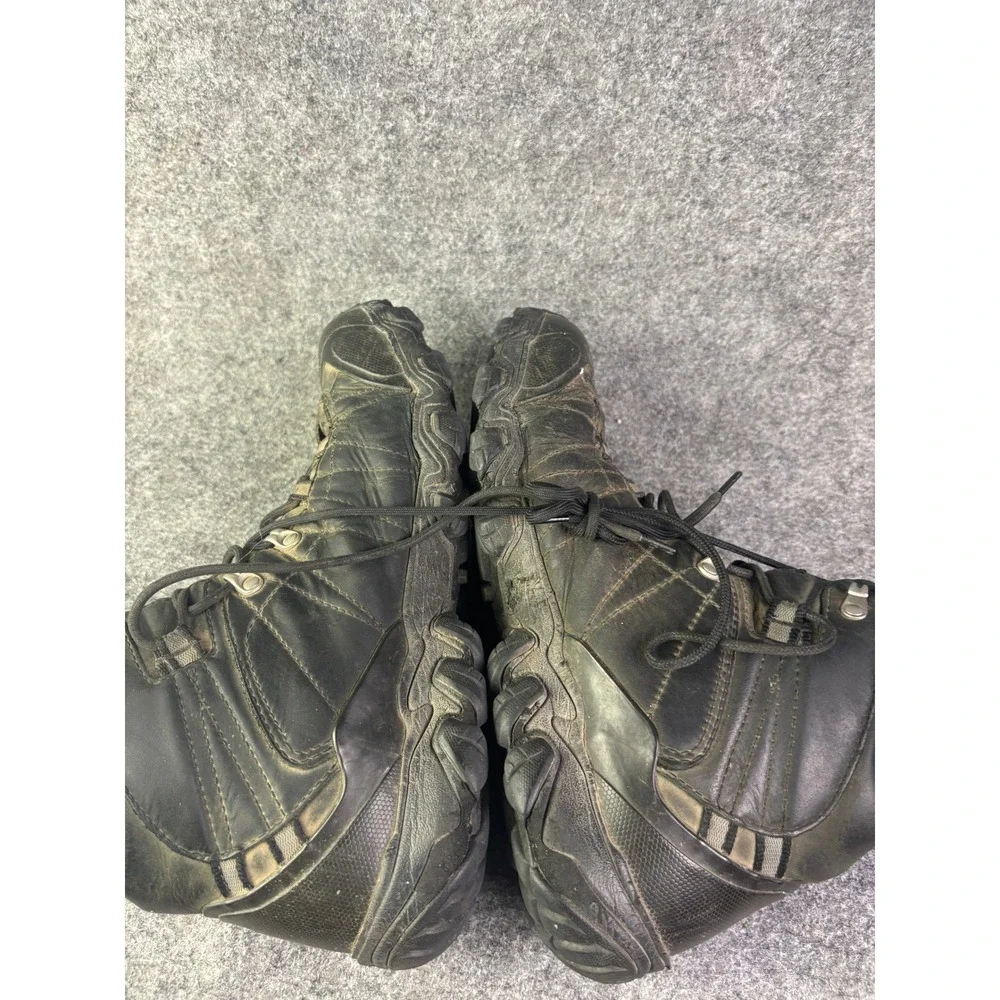 Oboz Bridger Mid B-DRY Hiking Boots Mens 11.5‎ Black Waterproof Leather Trail